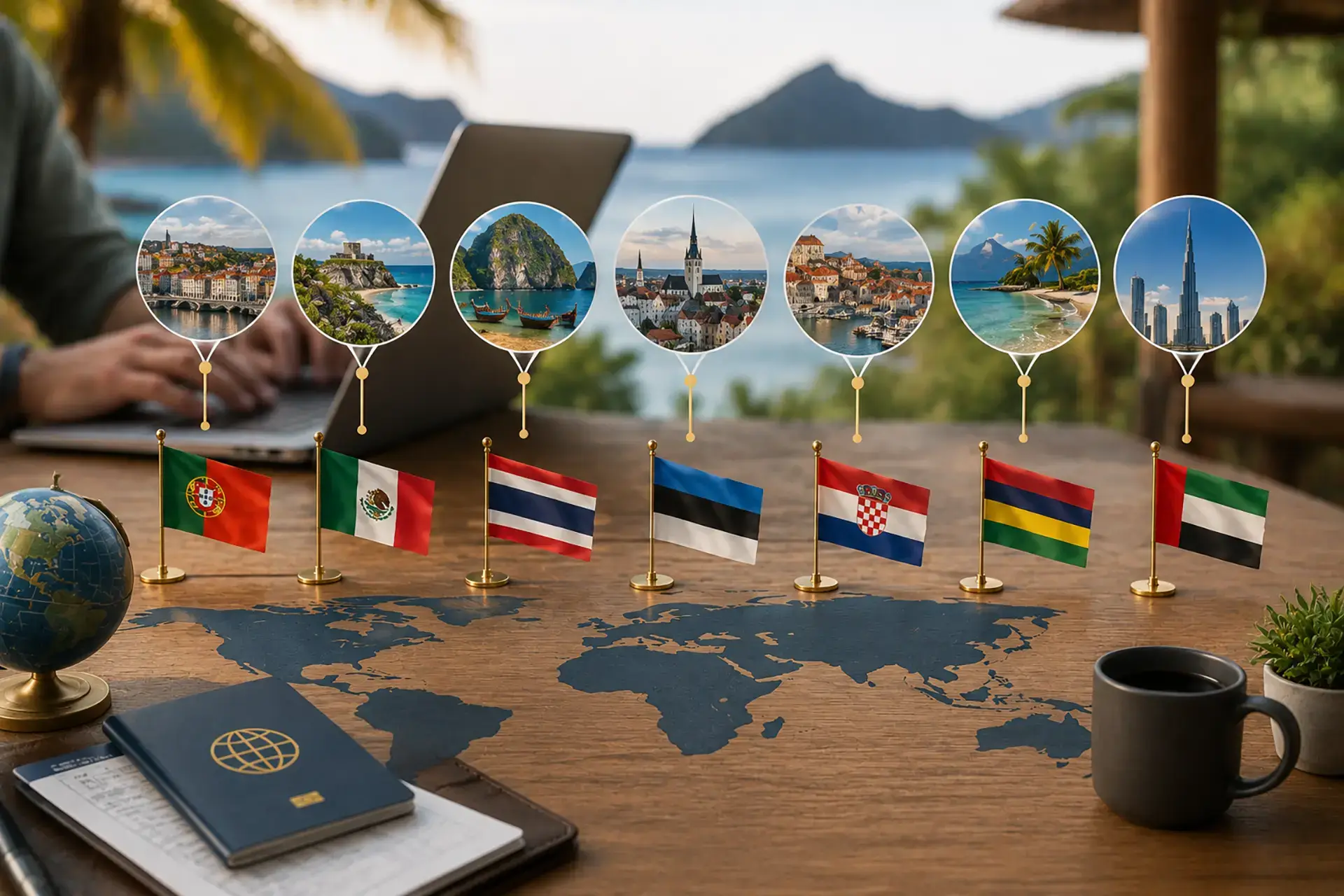 Digital Nomads Visa im Vergleich